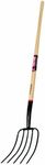 Truper 30314 Tru Pro 54-Inch Manure Fork 5-Tine, Ash Handle