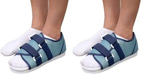 DMI Post Op Shoe, Surgical Walking Shoe or Walking Boot,Foot Pain, Broken Foot or Toes, Lightweight with Adjustable Straps, Universal Left or Right Foot, 1 Each, Shoe Size Men's 9-11
