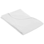 American Baby Company TL Care 100 Percent Cotton Swaddle/Thermal Blanket, White