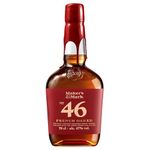 Maker's Mark 46 Kentucky Straight Bourbon Whisky - French Oak Barrel Finish - Rich Notes of Vanilla, Caramel and Baking Spice - 70cl