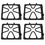 (Pack of 4) W10447925 Burner Grate, Stove Rack Range Top Burner Rack by SupHomie - Compatible with Whirlpool Amana May-tag Stove Replaces 8522851 WPW10447925