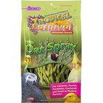 F.M. Brown's Tropical Carnival Natural Oat Spray Foraging Treat for Canaries, Finches, Parakeets, Cockatiels, and Small to Medium Parrots, 2.5-Oz Bag - USA Grown and Harvested