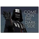 exciting Lives Darth Vader Join The Dark Side - Star Wars Poster - 12 x 18 inches( Multicolor)