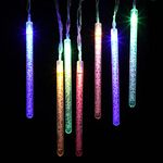 TORCHSTAR 50 LED Bubble Stick Lights Battery & USB Operated for Home, Bedroom, Party, Wedding Decorations (Multicolor)