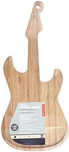 Kikkerland Bamboo Guitar Cutting Board