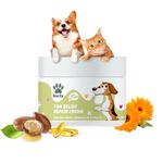 Bscly 2-in-1 Moisturizing Paw Cream & Elbow Protector | 50g | for All Pets Care - Natural Cream, Wax, Balm for Healing Dry, Cracked, Chapped Paws & Elbows | Repairs & Heals