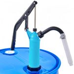 Barrel Pump 55 Gallon Drum Pump, Lever-Action Barrel Pump Plastic Hand Pump Fits 5 to 55 Gallon Drums for Transfer Motor Oil, Diesel, Lubricants, Kerosene, Gear Oil, Fuel, Water, Alcohol