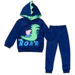 Peppa Pig George Pullover Hoodie & Jogger Pants Toddler to Big Kid, Blue, 10-12