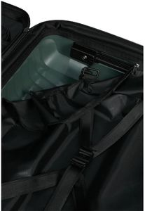 Samsonite Intuo Spinner M Expandable Suitcase, 69cm, Olive Green