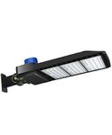 LEDMO 300W LED Parking Lot Lights with Adjustable Arm Mount Dusk-to-Dawn Photocell Sensor Outdoor Commercial Area Lighting 36000LM 5000K IP65 LED Street Light for Court|Stadium|Parking Lot|Roadways