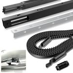 Garage Door Opener Belt, Garage Door Opener 8 Ft Rail Extension Kit For Chamberlain G8808cb-P, Compatible Whisper Drive Plus Models, Effortless Installation, Low Noise While Working,Sturdy And Durable