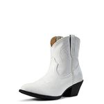 Ariat Darlin Western Boot - Women’s Leather Country Boots, White, 9