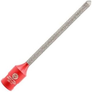 FOCSTOL Diamond Mortar Raking Bit - Mortar Router Bit with Carbide Tipped for Mortar Removal and Tuck Pointing Masonry Stone Brick Removal 5/16 Inch x 4-3/4 Inch(8mm x 121mm)