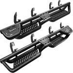 BINARY STAR Running Boards Compatible with 2015-2024 Chevy Colorado/GMC Canyon Crew Cab. Colorado Running Boards with Bed Access Step and Center Step. 5.5 Inch Carbon Steel Side Steps.