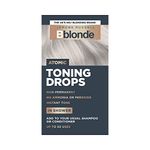 Jerome Russell Bblonde Atomic Toning Drops - Non-Permanent Atomic Hair Toner, Refresh & Maintain Blonde Hair Dye, Add Drops in Shower with Shampoo or Conditioner, 50 Uses