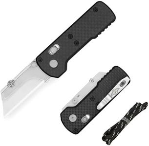 OKNIFE Otacle U1 Folding Pocket Utility Knife, Quick Change Box Cutter with Rail Lock, EDC Razor Knife with Pocket Clip for Office, Factory