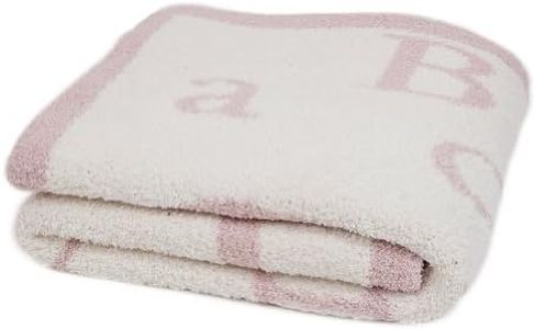 Barefoot Dreams ABC Blanket Dusty Rose