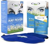 The Eye Doctor Allergy Relief Pack - Reusable Cold Eye Compress & 20x Single Use Eye Wipes for Allergy & Hayfever - Inflammation, Watery Itchy Eyes, Headaches & Migraines - Cooling Soothing Therapy