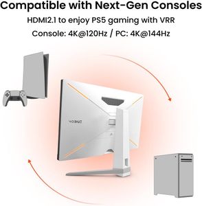 BenQ MOBIUZ 32" 4K Gaming Monitor – EX3210U UHD Display