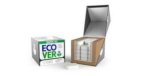 Ecover Power Dishwasher Tablets, All-In-One Dishwasher Salt & Rinse Aid, Power Cleaning, Mandarin and Lemongrass Scent, Pack of 1, 45 Tablets