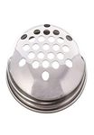 American METALCRAFT, Inc. 12 oz Cheese Shaker Top w/Extra Large Holes,Silver