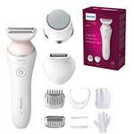 Philips Lady Shaver Series 8000 BRL176/00 Cordless Shaver with Wet and Dry use BRL176/00, White