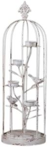 Urban Trends 60800 Decorative Metal Bird Cage Decor