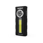 NEBO Tino 300 Lumen Pocket Torch & Work Light - Dimming, Power Memory Recall, Magnetic Torch Base & Hook - Water & Impact Resistant - AAA Battery Powered