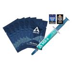 ARCTIC MX-6 (4 g, incl. 6 MX Cleaner) - Ultimate Performance Thermal Paste for CPU, consoles, graphics cards, laptops, very high thermal conductivity, long durability, non-conductive, non-capacitive
