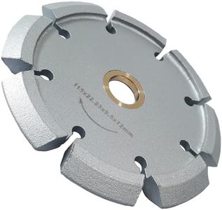 Rocflugilo 4-1/2 inch Crack Chaser Diamond Blade with 0.375" Width 7/8"-5/8" Arbor for Concrete Repair (V-Shaped)