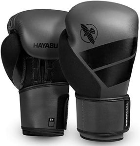 Hayabusa S4 Boxing Gloves for Men and Women - Charcoal, 16 oz