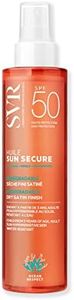 SVR - Sun Secure Huile Sèche SPF50 - Huile solaire satinée non grasse – Très haute protection UVA, UVB, infrarouge & lumière visible – Visage, corps & cheveux – Niacinamide, Vitamine E – 200 ml