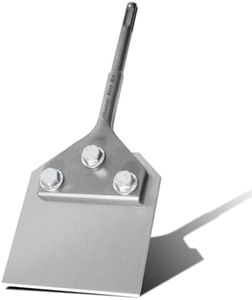 SDS Plus Floor Scraper, Wide Tile Thinset Removal Tol, Floor Adhesives Remover Wall Scraper Works with SDS Plus Rotary Hammer.Tile Scraper Tool (4 * 10")