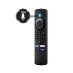 Replacement Alexa Voice Remote Control (3rd Generation) Compatible for Fire Stick Remote(4K, 4K Max, 2nd Generation, 3rd Generation, Lite), Fire Cube (1st Generation, 2nd Generation)