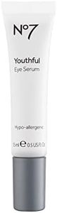 No7 Youthful Eye Serum - Revitalizing Anti Aging Vitamin A for Under Eye Bags - Hyaluronic Acid + Vitamin C Eye Brightening & Hydrating Serum - Under Eye Serum for Dark Circles and Puffiness (15ml)