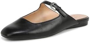 Naturalizer Womens Apple Slip On Mary Jane Mule Black Smooth 8.5 M