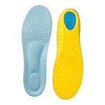 Memory Foam Shoe Inserts Foot Pain Relief Arch Support Insoles Orthotics for Women Men (Women 6-10 / Men 5-9)