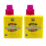 2 Pack Organic Fruit & Vegetable Wash, USDA Organic Produce Cleanser, Made in Canada, Food Grade Organic Ingredients, Removes Surface Pesticides, Wax, Soil, Dirt & other contaminants, Each 26.54 fl oz