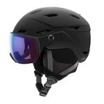 SMITH Survey MIPS Snowboard Helmet with Built in Goggle (Matte Black (ChromaPop Photochromic Rose Flash), X-Large)