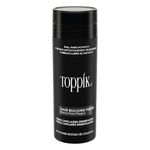 TOPPIK Hair Building Fibers for Instantly Fuller Hair, Black, 27.5 g, Fill In Fine or Thinning Hair, Instantly Thicker Looking Hair, Multiple Shades for Men & Women