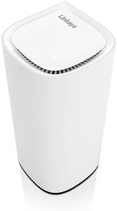 Linksys Velop Pro WiFi 6E Mesh System MX6201-KE - Cognitive Mesh Router with 6 Ghz Band Access & 5.4 Gbps True Gigabit Speed - Whole-Home Coverage up to 3,000 sq. ft. & 200 Devices - 1 Pack