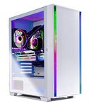 Skytech Shiva II Gaming PC Desktop – AMD Ryzen 7 5700X 3.4 GHz, NVIDIA RTX 4070, 1TB NVME SSD, 16GB DDR4 RAM 3200, 650W Gold PSU, 240mm AIO, 11AC Wi-Fi, Windows 11 Home 64-bit