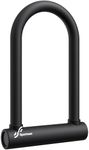 Sportneer Bike Lock, 18mm Heavy Duty Bike U Lock 9.85''x6.3'' Size with 3 Keys Anti Theft Secure Locks for Bikes, E-Bikes, Motorbikes, Scooters