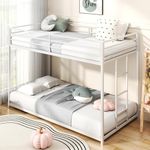 Zevemomo Twin Over Twin Bunk Bed, M