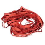 US Cargo Control Large Rubber Moving Bands - 42 Inch Unstretched - 84 Inch Fully Stretched - Red Moving Rubber Bands to Use as Packing Supplies for Moving - Includes 12 Big Rubber Band Straps