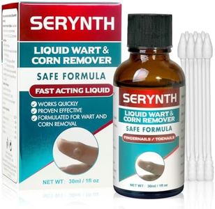 Fast-acting wart removal agent, formulated with 17% salicylic acid, effectively and painlessly removes plantar warts, common warts, flat warts, and corn warts via, Suitable for both men and women,30ml