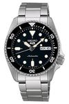 Seiko 5 Sports SKX â€˜Midiâ€™ 38mm Black | Stainless Steel Bracelet SRPK29K1