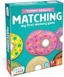 Chuckle & Roar - Matching Game Donuts - Board Game for Kids 3 and up - Concentration Game for Toddlers - Preschool Game