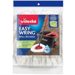 Vileda EasyWring Mop Head Refill (Pack of 1) | Machine Washable & Reusable Mop Refills | Spin Mop Replacement Head | Safe and Effective on All Floor Types | Use for Mopping or Dusting