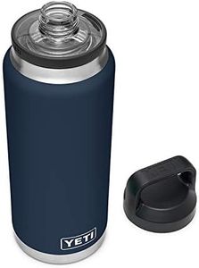 YETI Rambler 36 oz Bottle, Vacuum Insulated, Stainless Steel with Chug Cap, Navy